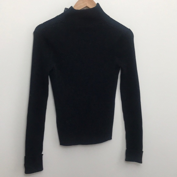 |Polo Ralph Lauren| Turtleneck Black Sweater Sz L - Picture 4 of 5